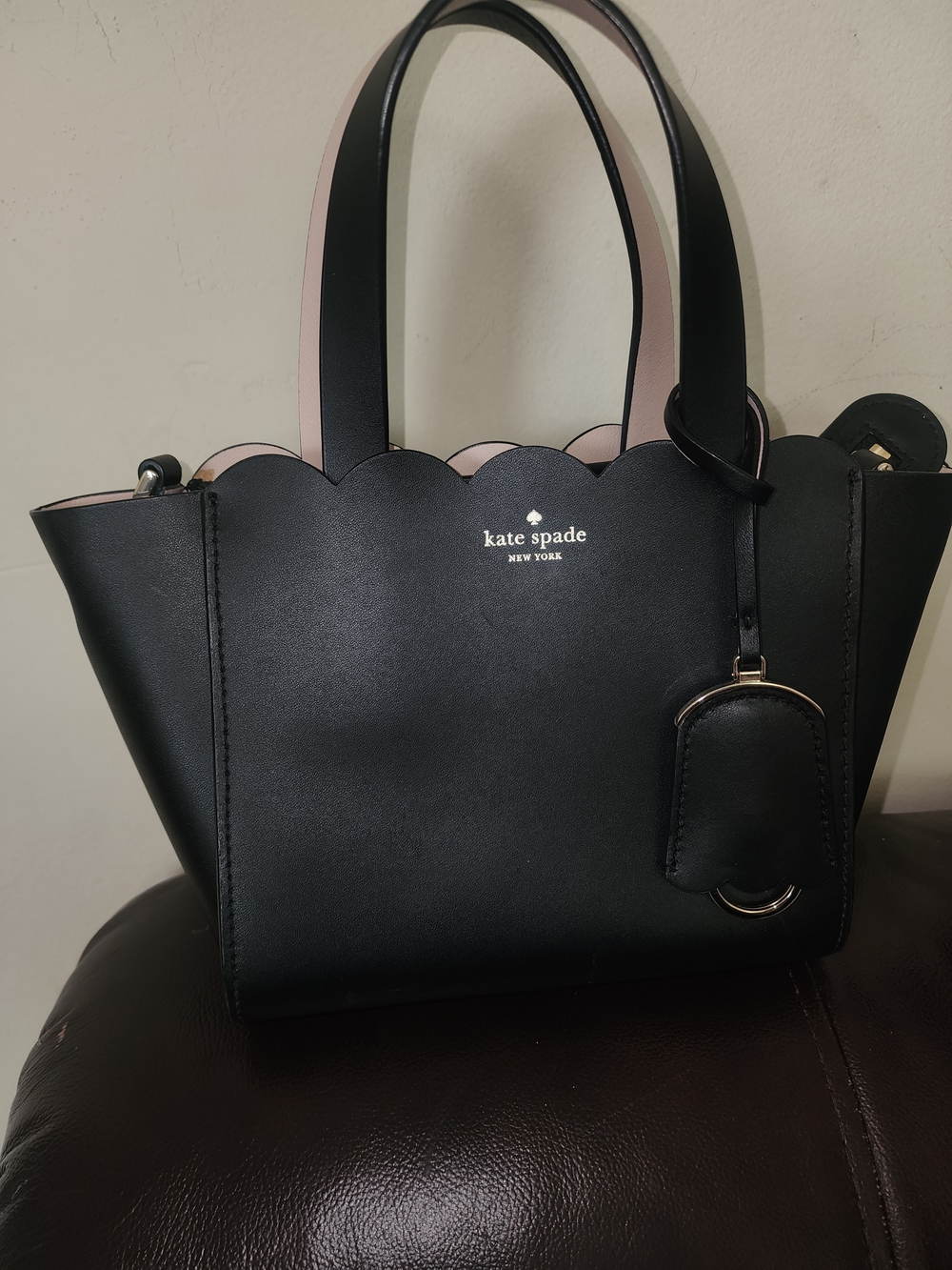 Kate Spade Black Mini Mina Magnolia